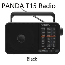 Панда T-15 радио портативный компактный указатель для пожилых людей управление простой FM Средняя волна коротковолновый три диапазона прозрачное радио