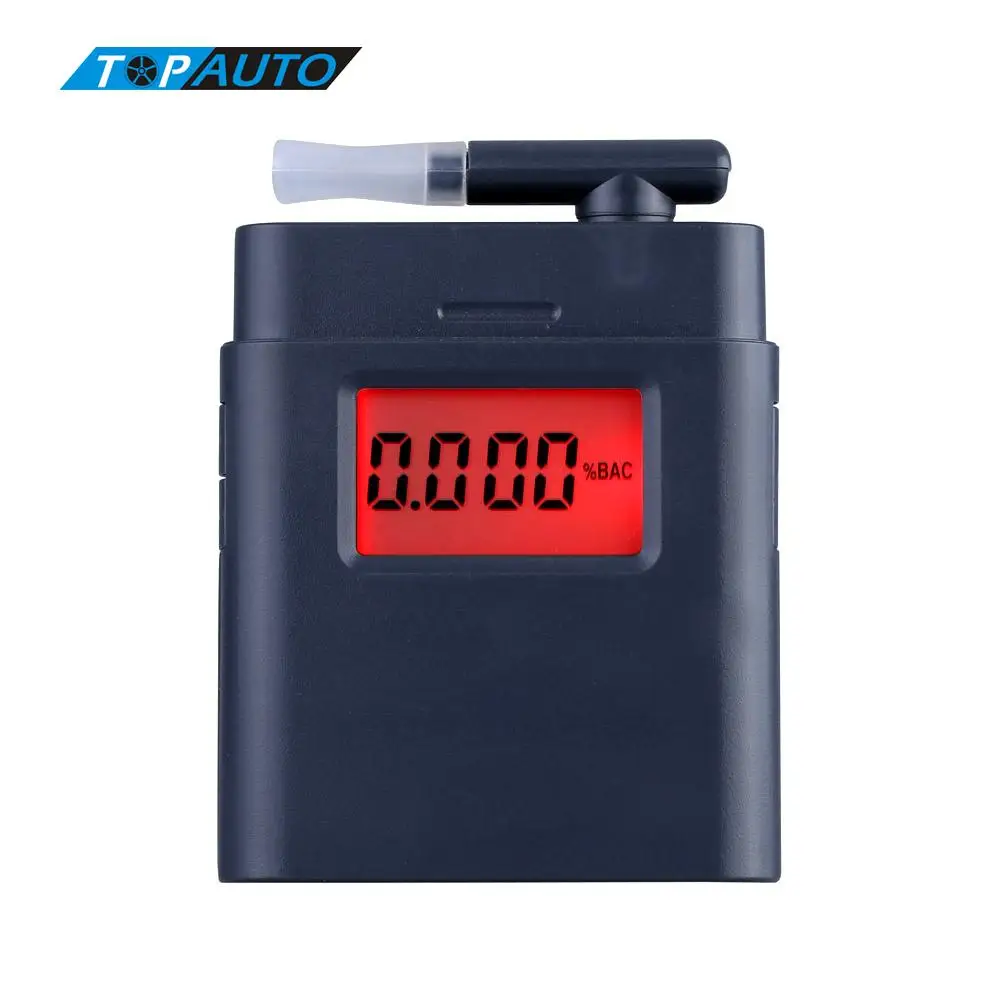 

Quick Response Resume Breath Alcohol Tester Prefessional LCD Digital Breathalyzers with Backlight Alcohol Detector Alcotester