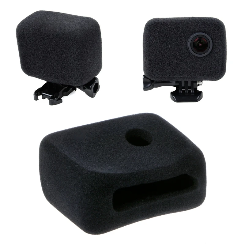

Windshield Sponge Cover Frame For Gopro Hero 4 3 Windslayer Foam Windscreen Wind Cap For Go Pro Hero4 Action Camera Accessories