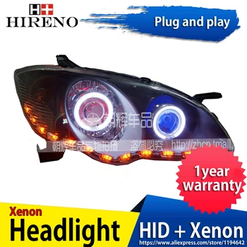 

Car custom Modified Xenon Headlamp for BYD F3 2008-2014 Headlights Assembly Car styling Angel Lens HID 2pcs