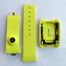 Новая задняя крышка корпус дверь задняя часы ремешок батарея Крышка силиконовый ремешок с отверстием для камеры для samsung Galaxy gear V700 SM-V700