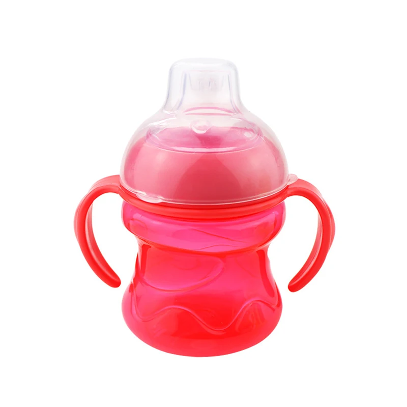 Baby Training BPA Free Drinker Children Anti-fall Handle Cup Toddler Health Leak-Proof Bottle Infant Mini Duckbill Kettle MY0047 (7)