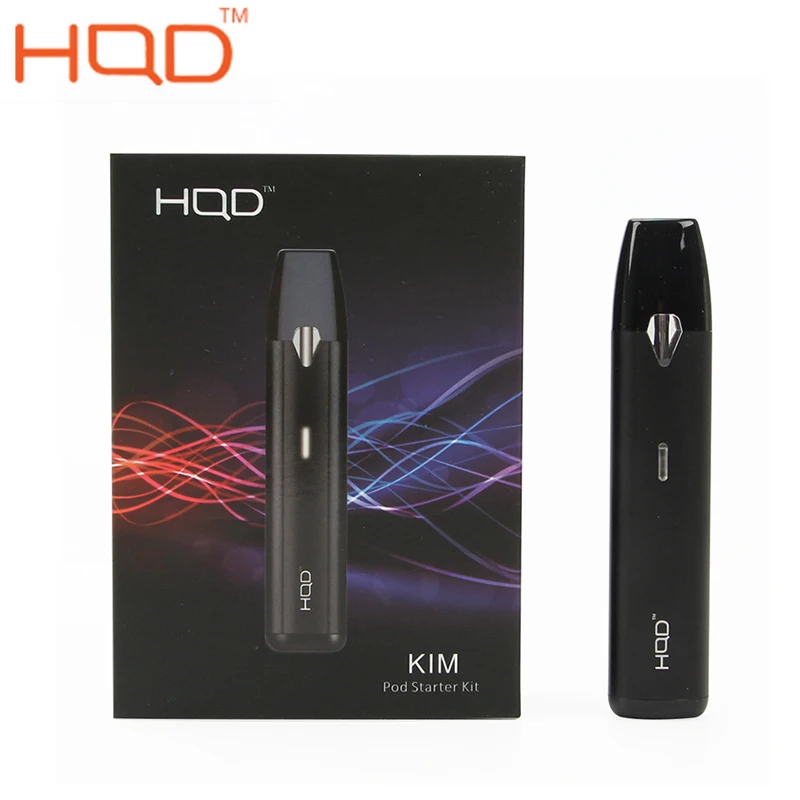 

Original HQD Kim Kit 12W 300mah All-in-one Pod System Starter Kit With 2ml Pod Cartridge Electronic Cigarette Vape Pen