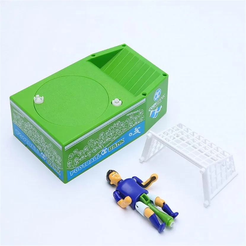 The Football Game Comes To Coin Money Toy Box Pastic Coin Cases Hidden Safe Kids Piggy Bank Money Toy Game Bank Safe Magic JBZQ
