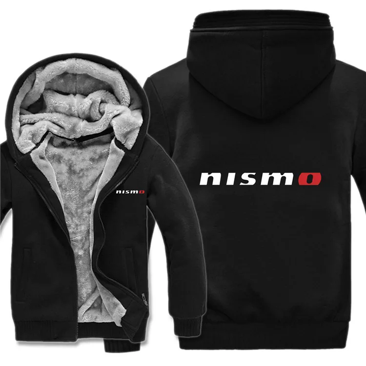 Nismo толстовки для мужчин модная шерстяная куртка с подкладкой Nismo внедорожные толстовки мужские пальто пуловер - Цвет: as picture