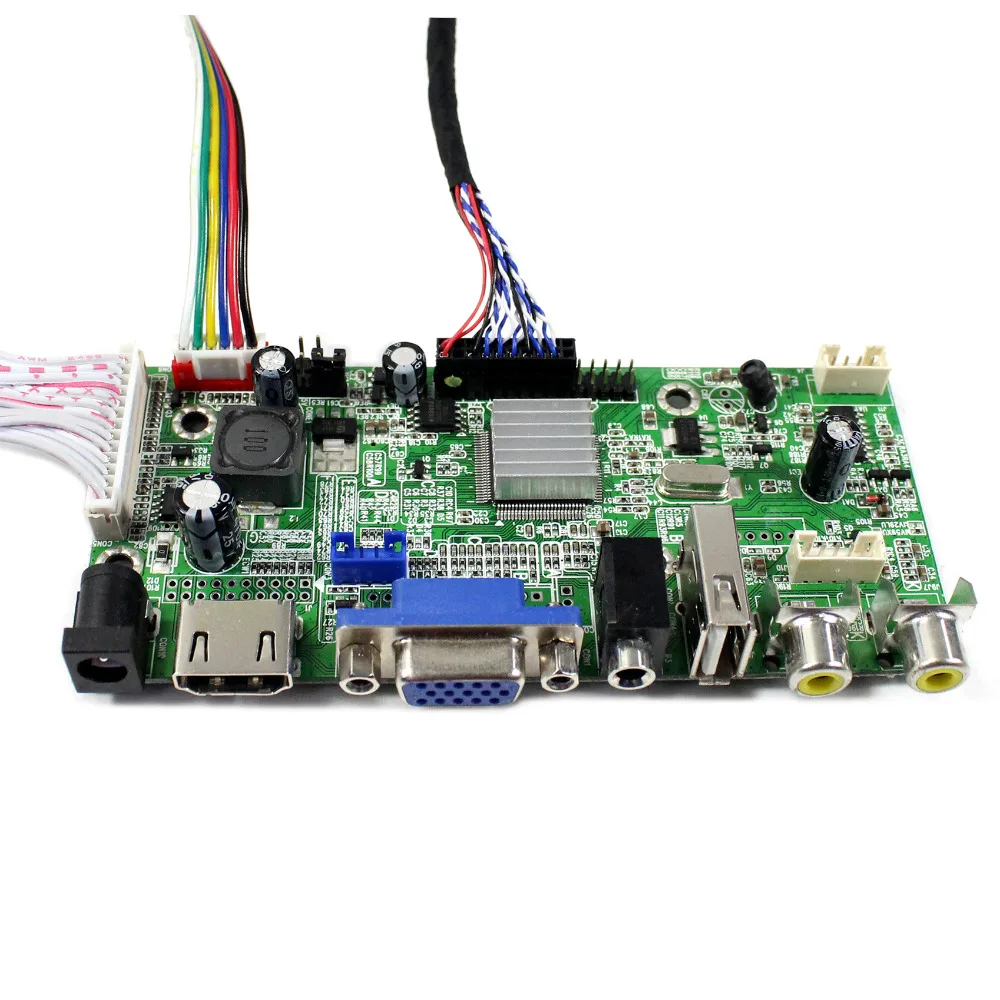 HDMI VGA CVBS USB аудио lcd плата контроллера VS-V59AV-V1 с 1" LQ150X1LW73 1024X768 ips ЖК-экран