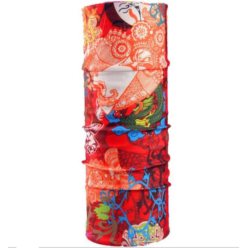 Бесшовный трубчатый шарф для спорта на открытом воздухе Kaffiyeh многофункциональные лицевые щитки платок для шеи гетры для мужчин и женщин велосипедная повязка buffe baff - Цвет: 55