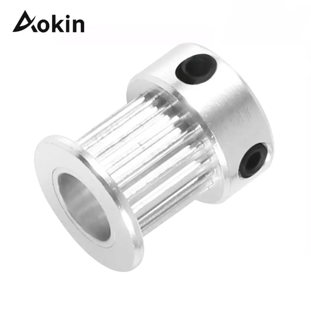 

GT2 20 tooth 5mm 8mm Timing Pulley Aluminum 3D Printer Parts 2GT 20teeth Part Synchronous Wheel Gear with Screw Teeth