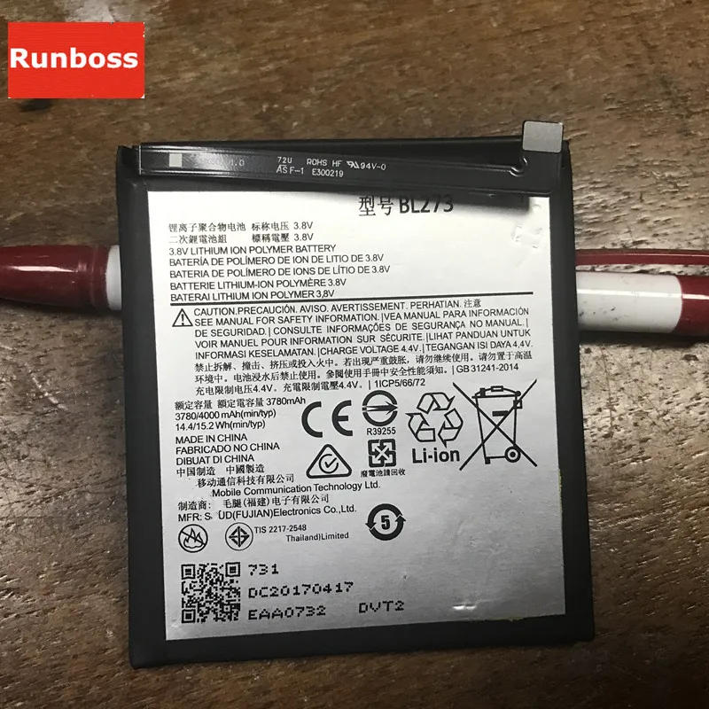 Оригинальный высококачественный аккумулятор 3780 мАч/4000 мАч для Lenovo K53a48 K53 A48 K6Note