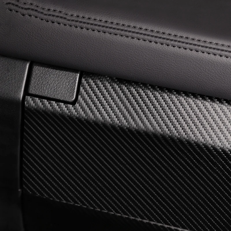 Коробка для хранения Co pilot панель из углеродного волокна и кожи пленка с защитой