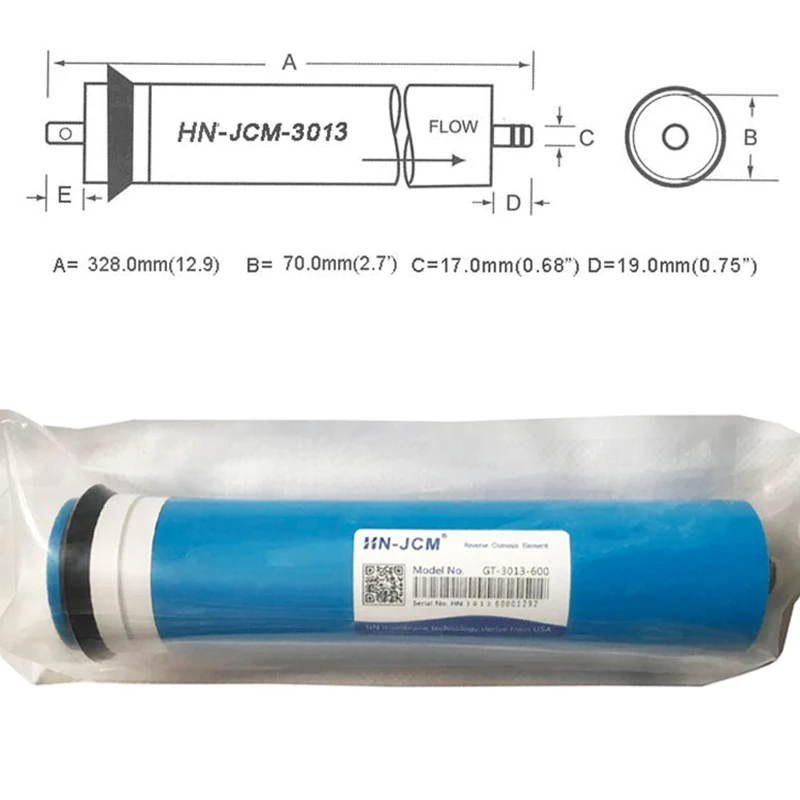 Фильтр для воды NSF фильтр системы обратного осмоса GT 600gpd RO|ro membrane|water filterfilter membrane |