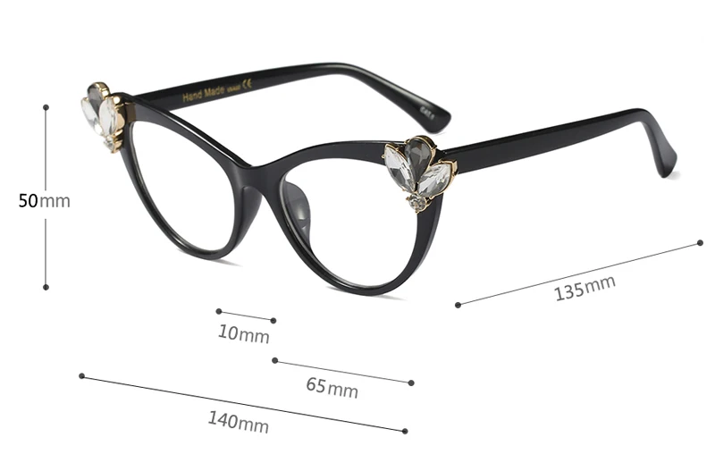 luxury rhinestone cat eye glasses women 2019 detail (3)