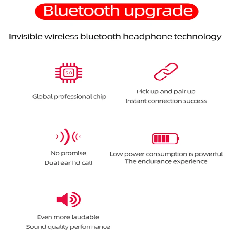 A6S TWS Bluetooth 5 0 Earphones Wireless Headsets Mini Stereo For xiaomi Headphones Audifonos Para Celular elari nanopod