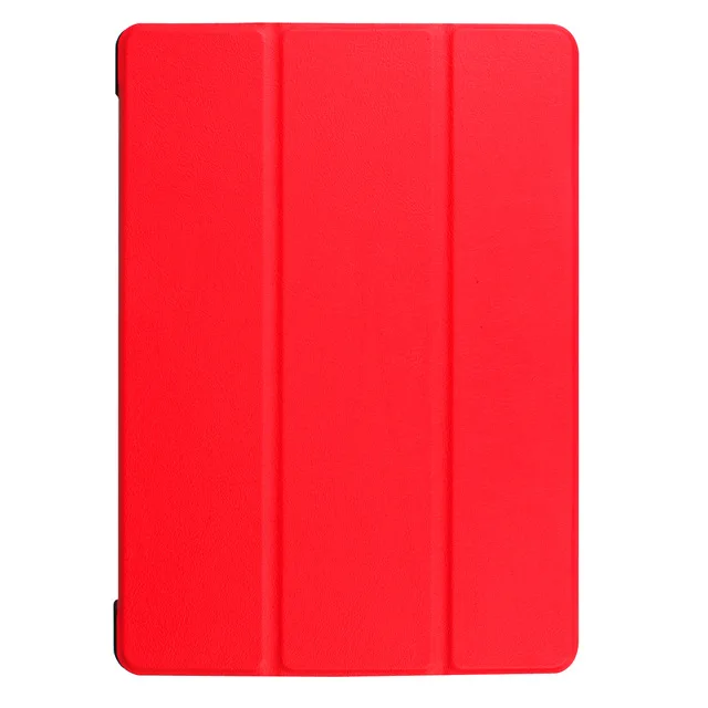 Роскошный умный чехол, защитный для huawei MediaPad T3 AGS-L09 AGS-L03, 9,6 дюймов, кожаный чехол для планшета Honor Play Pad 2 9,6 - Цвет: red