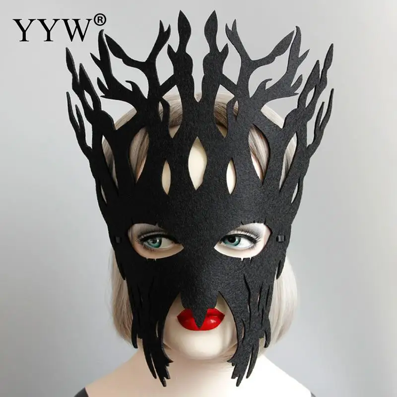 Black Sexy Eye Mask Party Halloween Masquerade Masks Woman Girl Pretty Costume Mascaras Carnival Mask Prom Masker Photo Props