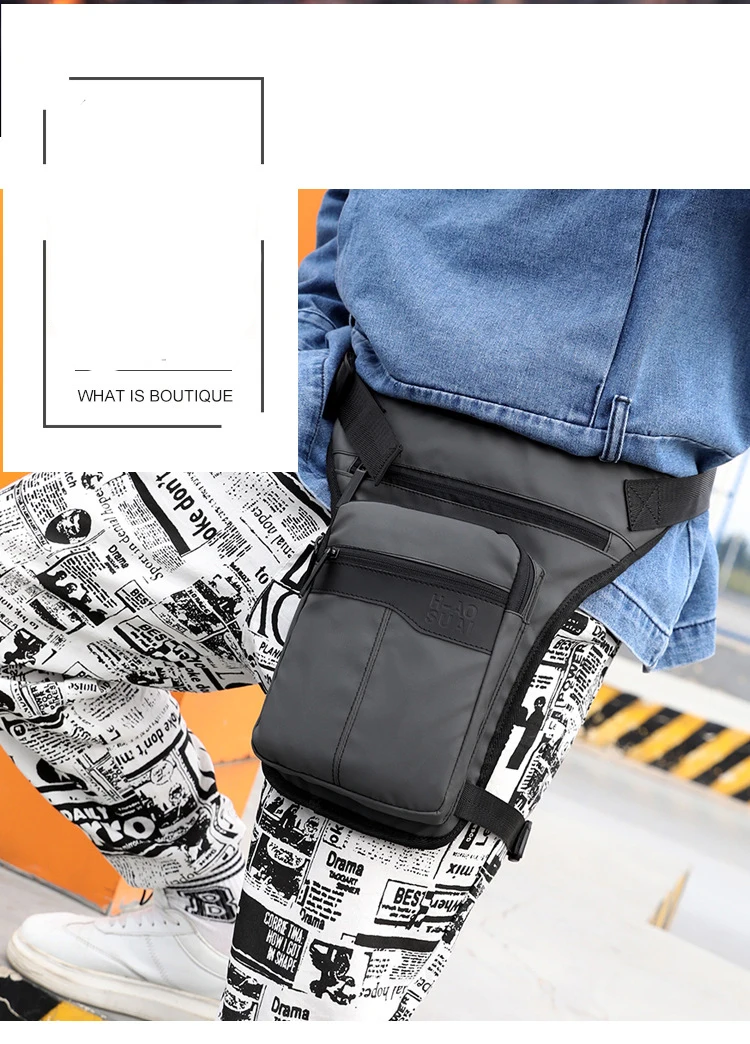 Высококачественная нейлоновая Мужская поясная сумка для езды на мотоцикле, сумка через плечо, сумка через плечо
