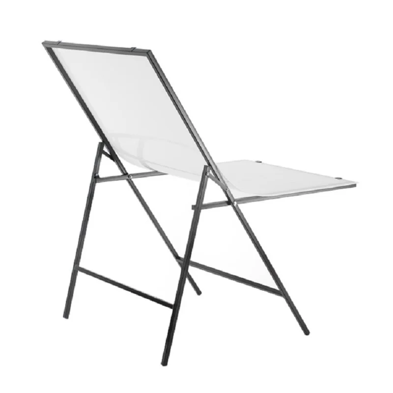 60*100cm Folding Portable Shooting Table Photo Tabletop For Product Shoot Screen+White PVC Backdrop