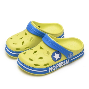 

2019 Children Cave Shoes Candy Color Girls Beach Summer Children's Slippers Antiskid Soft Bottom Baby Bathrooms Cold Towing