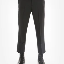 27-44! Большие размеры мужские брюки мужские повседневные брюки девять очков брюки Мода большой объем отделка простые классические мужские брюки