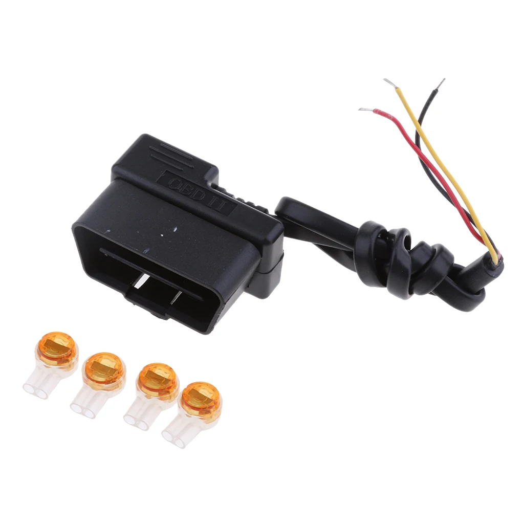 12/24V To 5V Car Dash Cam Hardwire Adapters Step Down Cables DVR OBD Buck Line 0.4Meter Portable
