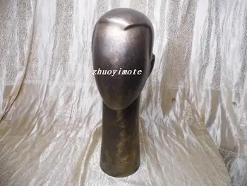 

Vintage Abstract Male Mannequin Head For Wig And Headphone Stand
