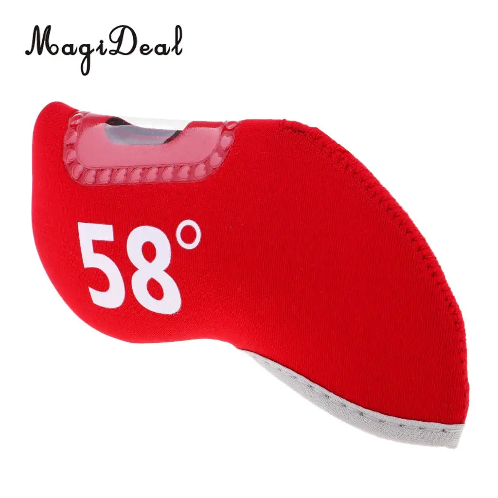 Durable Premium Neoprene Golf Club Iron Putter Headcover Head Cover Protector Sock Gear Accessories - Choose Colors & Degrees