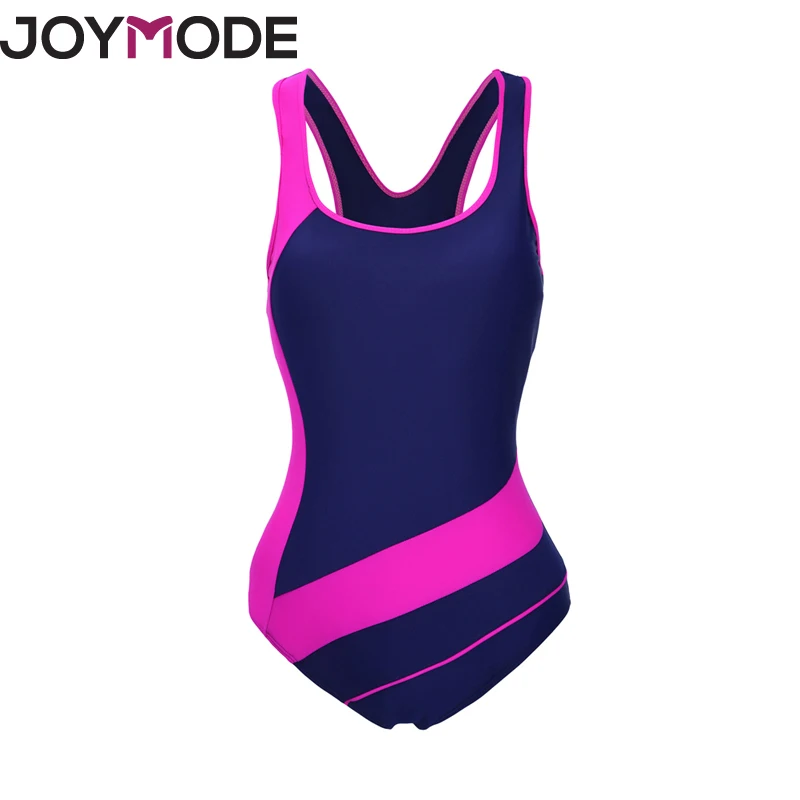 

JOYMODE 2017 Retro Bikini Tankini Set Women Swimwear Sports Bikinis Bordered Suit Plus Size Swimsuit Biquini Striped Push Up -B