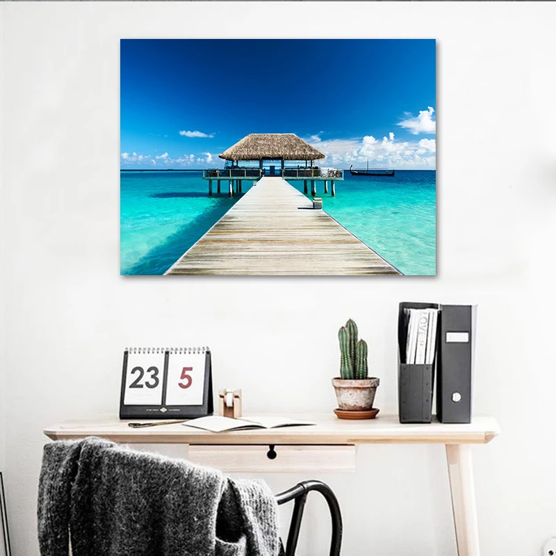 

Modern Vintage Landscape Photography Decorative Painting Wall Art Canvas Posters and Prints Marvel Picture Living Room Quadro