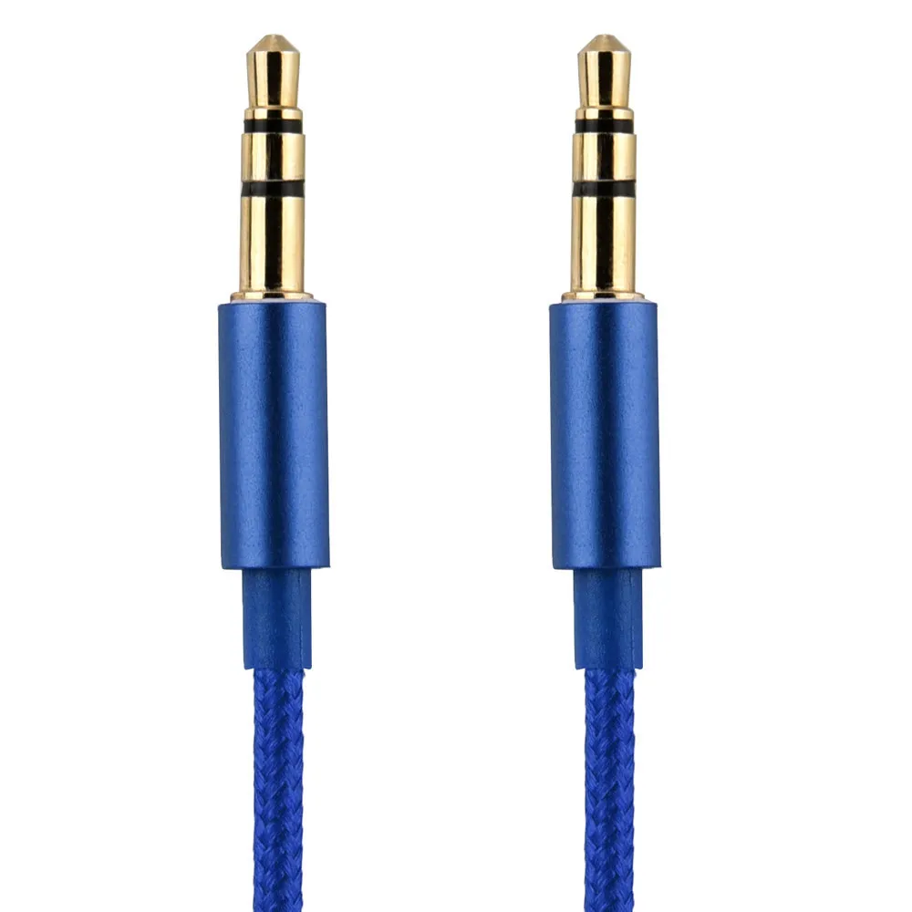 

Malloom 2019 1M 3.5mm Male Jack Plug Auxiliary Cable Audio Cable Male To Male Flat Aux Stereo Cable For Mobile Phone MP3 MP4