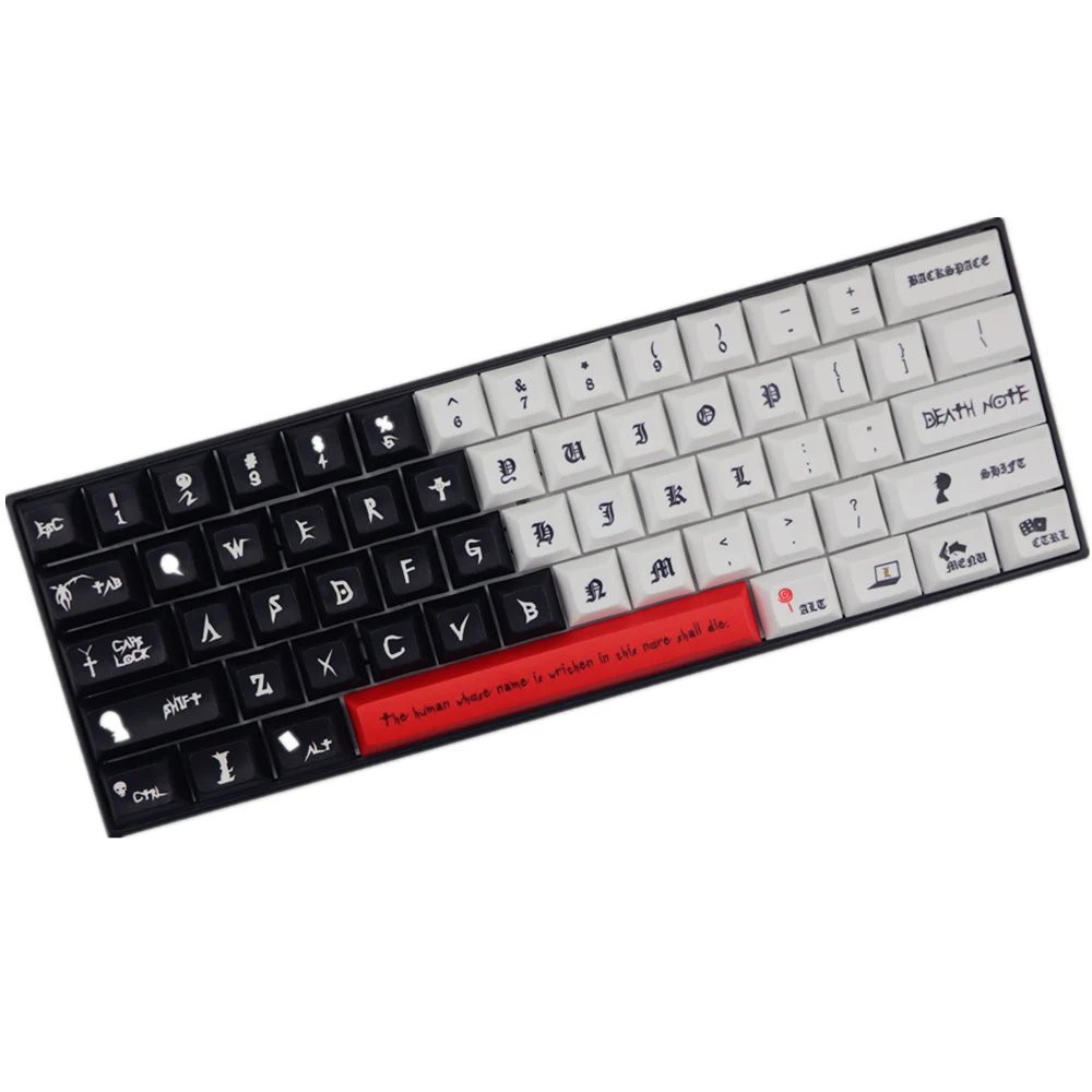 Новое поступление DSA pbt keycap dye sub keycaps 61 Ключ для cherry mx Переключатель