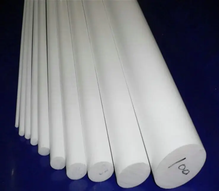 diameter 6mm-35mm length 50cm PTFE teflon stick rod polytef PTFE bar solid rod