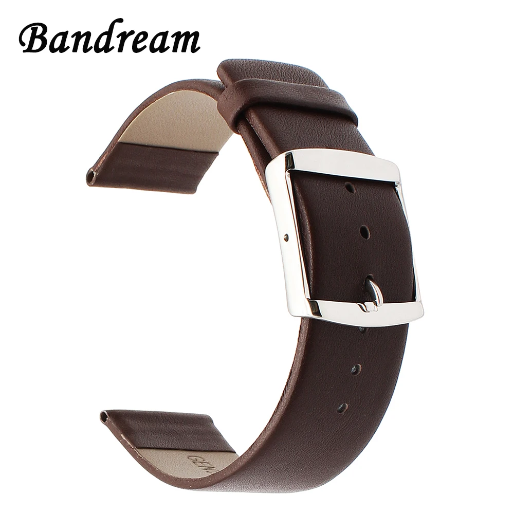 

Super Thin Genuine Leather Watchband for Samsung Gear S3 Gear 2 R380 Neo R381 Live R382 Band 316L Stainless Steel Clasp Strap