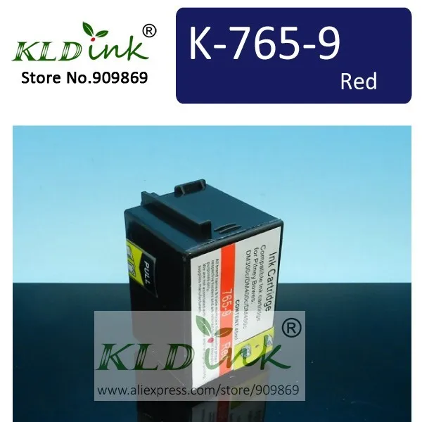 

Compatible 765-9 765-9RN 765-9SN Red Postage Meter Ink for Pitney Bowes DM300c DM400c DM450c Postage Meter