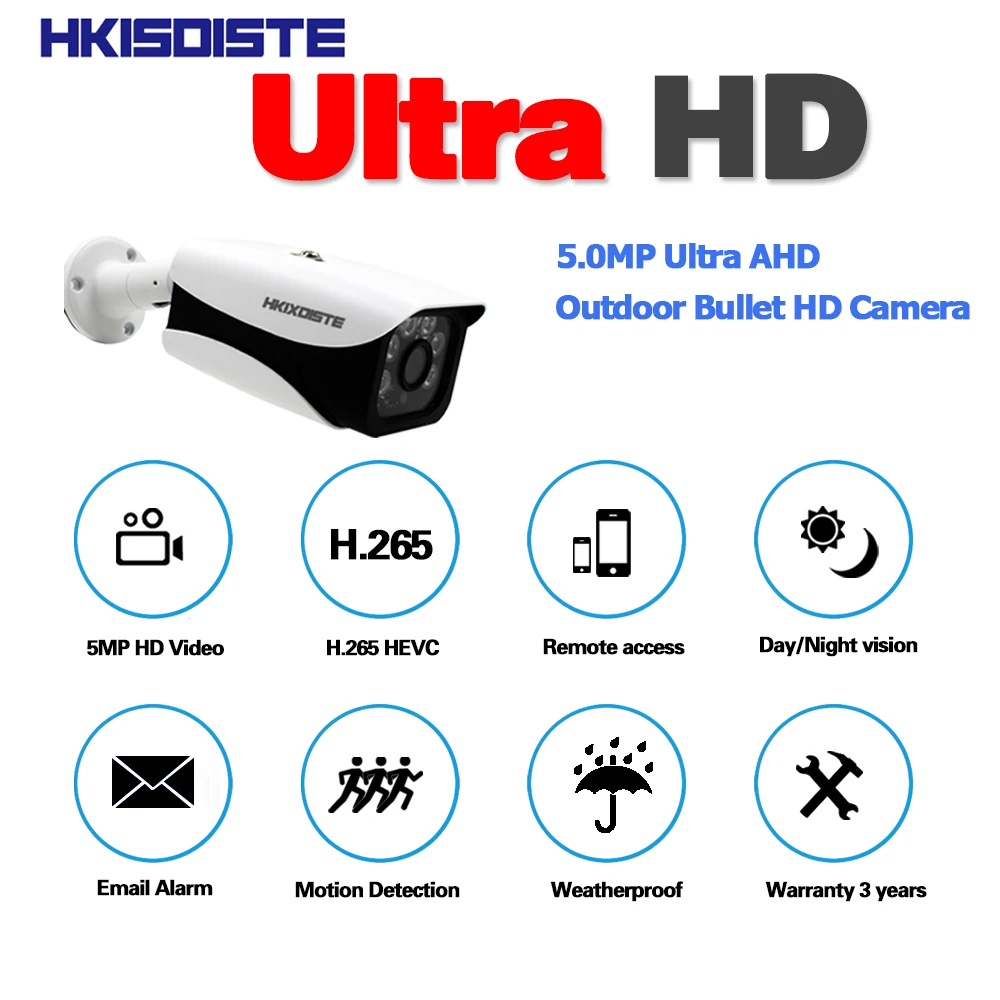 Cena Matryca SONY IMX335 H.265 nadzór 5MP w na zewnątrz noktowizor kamera ochrony analogowej wysokiej rozdzielczości 5 megapikseli Onvif