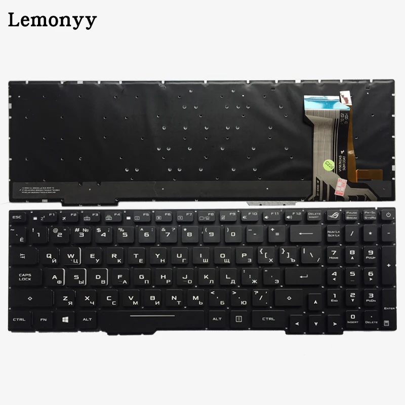 

Russian Laptop Keyboard For ASUS GL553 GL553V GL553VW ZX553VD ZX53V ZX73 FX553VD FX53VD FX753VD FZ53V RU keyboard with backlit