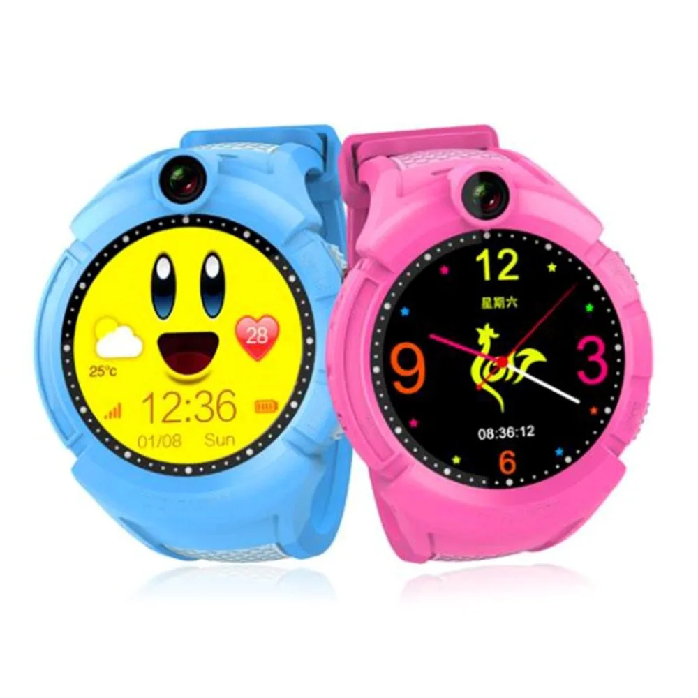 

Q360 Kids Smart Watches With Camera GPS Location Touch Screen Smart Watch SOS Anti-Lost Monitor Tracker Children Student Watch