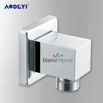 

AODEYI Bathroom Faucet Accessories Brass Wall Mounted Shower Hose Connector Wall Elbow Unit For Bathroom Faucet Accessories