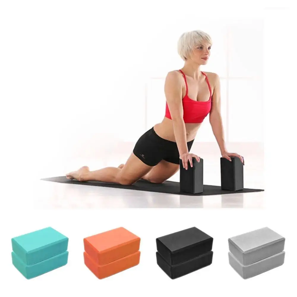 

Exercise Fitness EVA Gym Training Yoga Blocks Foam Bolster Pillow Cushion