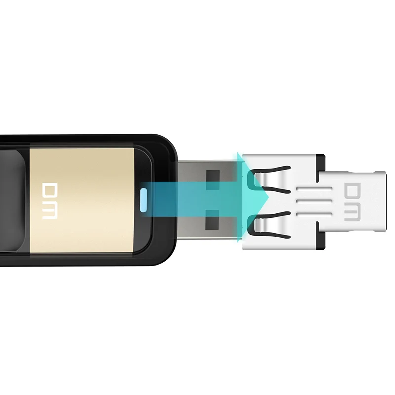 DM Тип C B адаптер Функция превращаются в телефон флэш накопитель USB Адаптеры для