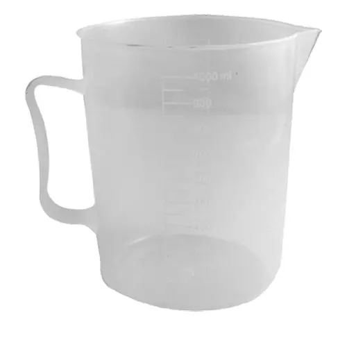 

SOSW- 1000mL Capacity Clear Plastic Graduated Laboratory MeasuRing Set Beaker