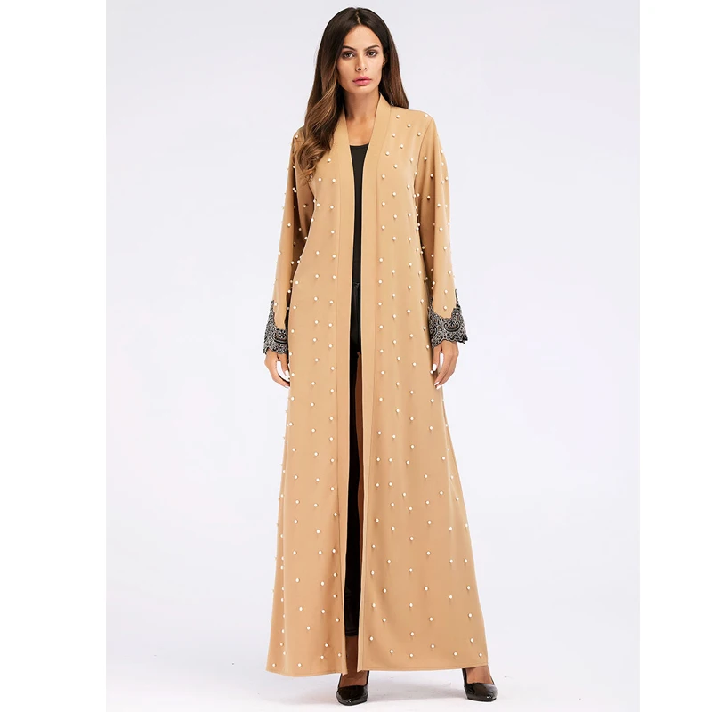 

Kaftan Muslim Abaya Robe Dubai Kimono Cardigan Hijab Dress Abayas For Women Qatar UAE Caftan Ramadan Turkish Islamic Clothing