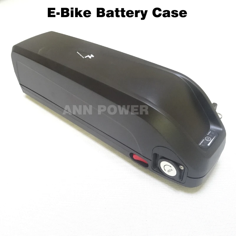 48V/36V silver fish bicycle battery box plastic case with holder and Nickle stri 48V/36V silver fish bicycle battery box plastic case with holder and Nickle stri