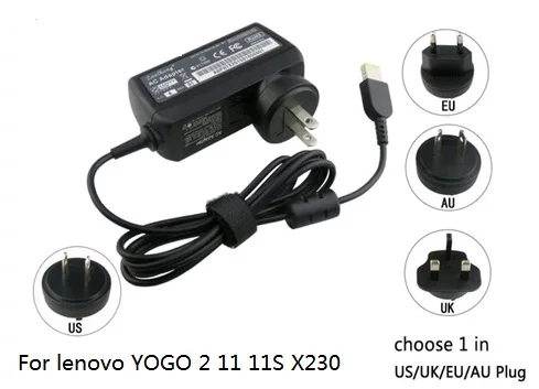 

20V 2.25A 45W travel AC adapter charger for Lenovo Yoga2 11 11S S1 T431S X230 X240 X240S