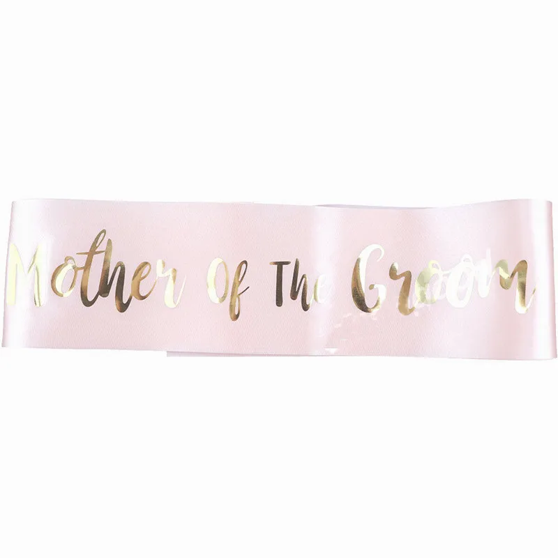 Pink Hot Stamping Bride Etiquette With Bride To Be Sash Bachelor Party Bridesmaid Team Bride Shoulder Strap Girl Beautiful Charm (6)