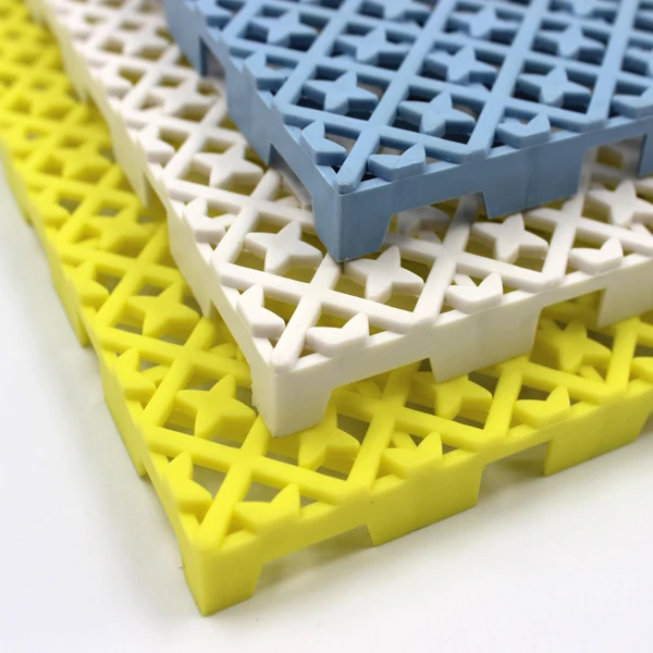 30*30cm 1.4cm Thick PP Removable Bathroom Plastic Flooring Floor