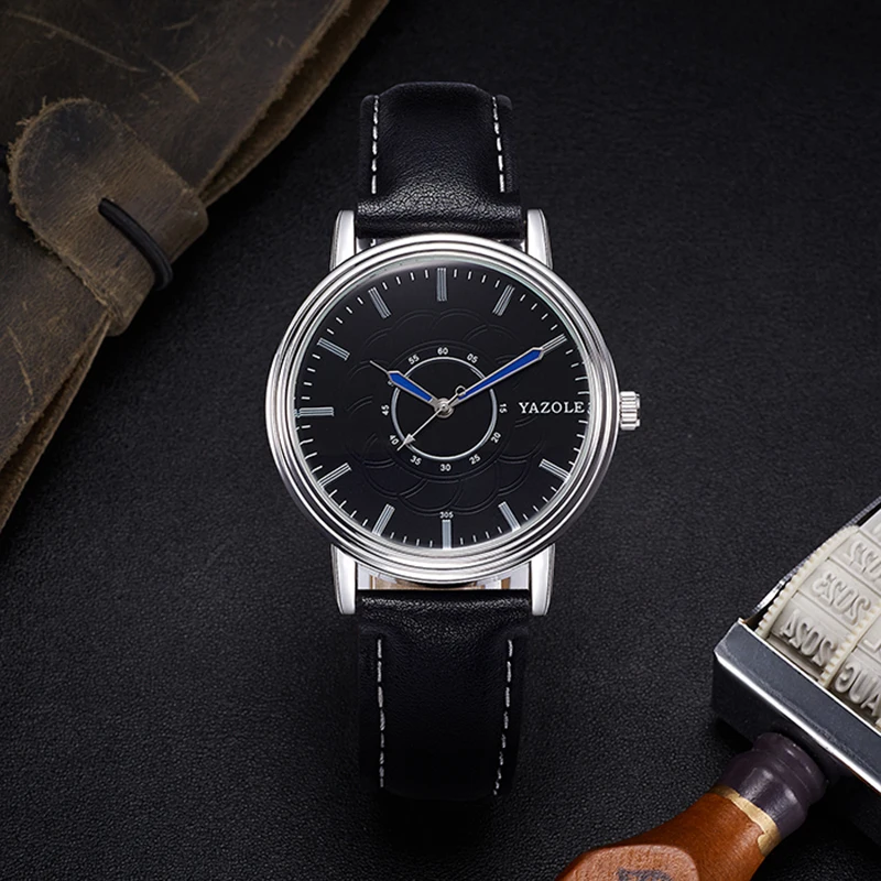 

YAZOLE Simple Fashion Men's Watch Top Brand Luxury Wrist Watch Men Watch Waterproof Watches Men Clock saat relogio masculino