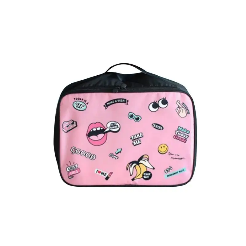 Small Pink Аксессуары для путешествий, упаковочные органайзеры, Женская Упаковка Сумки для хранения, для путешествий, уличная одежда, органайзер для багажа, сумки, сумка - Цвет: Small Pink