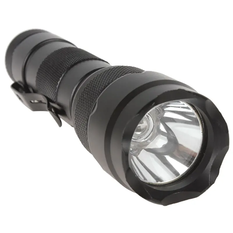 SecurityIng 502B 800LM 3 Core 5W 850NM Zoomable Lights Infrared LED Flashlight with Night Vision Instrument Fill Light Function