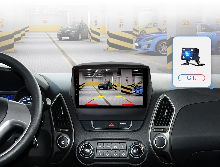 Flash Deal AWESAFE 2 din Android 8.1 Car Radio Multimedia video player gps navigation For Hyundai IX35 Tucson 2 LM  2011 2012 2013 2014 10