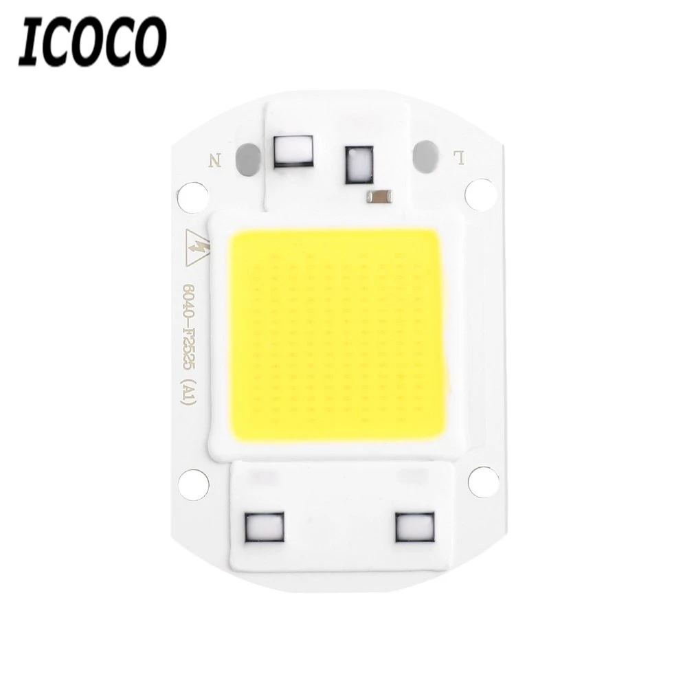 ICOCO 30W COB LED Chip F6040 AC110V AC220V Input IP63 Smart integrated High Luminous LED Chip